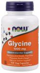 Glycine, 1000mg - 100 vcaps - NOW Foods