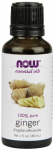 Essential Oil, Ginger Oil - 30 ml. - NOW Foods