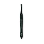 Top Choice K&uuml;&uuml;nte hooldus ja kaunistamine Matte mustad viltused pintsetid 75575