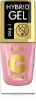 Delia Cosmetics Coral Hybrid Gel k&uuml;&uuml;nelakk nr 68 11ml