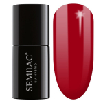SEMILAC Hybrid k&uuml;&uuml;nelakk 027 Intense Red - 7 ml