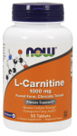 L-Carnitine, 1000mg - 50 tabs - NOW Foods