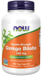 Ginkgo Biloba Double Strength, 120mg - 200 vcaps - NOW Foods