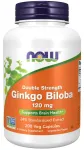 Ginkgo Biloba Double Strength, 120mg - 200 vcaps - NOW Foods