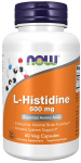 L-Histidine, 600mg - 60 vcaps - NOW Foods