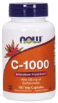 Vitamin C-1000 with 100mg Bioflavonoids - 100 vcaps - NOW Foods