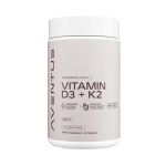 D3- ja K2-vitamiin &ndash; 30 kapslit &ndash; Aventus Supplements