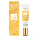 Dermika Luxury Gold 24K Total Benefit Luxury silma&uuml;mbruskreem - Nooruse essents p&auml;evaks ja &ouml;&ouml;ks 15 ml