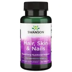 Hair, Skin & Nails &ndash; Juustele, nahale ja k&uuml;&uuml;ntele &ndash; N60 &ndash; Swanson