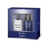 JEAN MARC Blau Man kinkekomplekt meestele (100 ml Eau de Toilette + 150 ml Deodorant Spray)