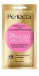 PERFECTA 24K Gold&Rose Oil Anti-Wrinkle Brightening Face Mask 8 ml