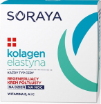 Soraya Collagen Elastin taastav poolrasvane kreem p&auml;evaks ja &ouml;&ouml;ks 50ml
