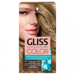Schwarzkopf Gliss Color V&auml;rviv kreem nr. 8-0 Loomulik valgus 1op.