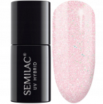 SEMILAC Hybrid k&uuml;&uuml;nelakk 164 Pink Crystals - 7 ml