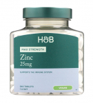 Max Strength tsink, 25 mg &ndash; 240 tabletti &ndash; Holland & Barrett