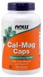 Cal-Mag Caps - 240 caps - NOW Foods