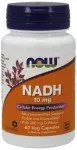 NADH, 10mg &ndash; 60 taimekapslit &ndash; NOW Foods