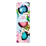 CHLAPU CHLAP Spa Moments Vannipallide komplekt Sheav&otilde;i l&otilde;hnaga 3 x 80 g