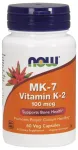 MK-7 Vitamin K-2, 100mcg - 60 vcaps - NOW Foods