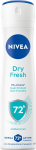 NIVEA naiste higistamisvastane sprei 72H - Dry Fresh 150 ml.