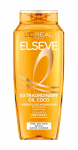 LOREAL ELSEVE Magical Power of Oils Kerge toitev &scaron;ampoon normaalsetele v&otilde;i kuivadele juustele Kookosp&auml;hkli 400 ml