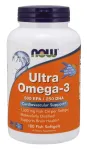 Ultra Omega-3 (In Fish Gelatin Softgels) - 180 fish softgels - NOW Foods