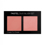 PASTEL DUO Blush Set Blush Palette No. 1 - Cheek to Cheek 1 vnt.