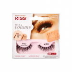 KISS True Volume kunstripsmed - Ritzy (naturaalne must) 1 pakk.