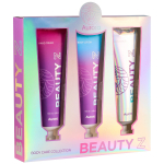AURORA Beauty kinkekomplekt koos poonia ja roosi kastiga - 3 toodet