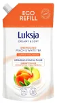 Luksja Creamy & Soft Energizing kreemjas vedelseep virsiku ja valge teega 400 ml &ndash; varud