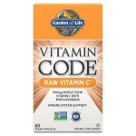 Vitamin Code Raw Vitamin C - 60 vegankapslit - Garden of Life