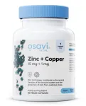 Tsink + vask, 15mg + 1mg - 60 vegan kapslit - Osavi