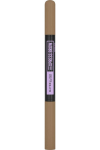 MAYBELLINE Express Brow Satin Duo Kahepoolne Kulmupliiats nr. 01 Dark Light 1 tk