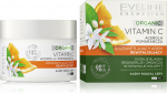 Eveline Organic C-vitamiini Brightening taaselustav p&auml;eva- ja &ouml;&ouml;kreem - sobib k&otilde;ikidele nahat&uuml;&uuml;pidele 50ml