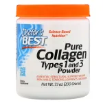 Puhas kollageen, t&uuml;&uuml;bid 1 ja 3, pulber &ndash; 200g &ndash; Doctor's Best