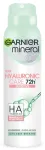 Garnier Mineral Spray Deodorant 72H Hyaluronic Care &ndash; Tundlikule nahale 150ml