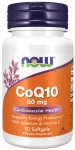 Q10 seleeni ja E-vitamiiniga, 50 mg - 50 pehmet kapslit - NOW Foods
