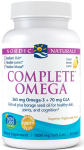 Complete Omega, 565 mg sidruni maitsega &ndash; 60 pehmet kapslit &ndash; Nordic Naturals