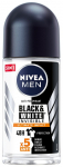 Nivea Men Deodorant BLACK & WHITE INVISIBLE Ultimate Impact 5in1 roll-on 50ml