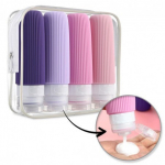 ECARLA silikoonist konteinerite komplekt - reisipudelid 4-in-1 90 ml KS137WZ1