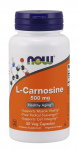 L-Carnosine, 500mg - 50 vcaps - NOW Foods