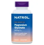 Magneesiumgl&uuml;tsinaat, k&otilde;rge imendumisv&otilde;imega, 240mg - 60 kapslit - Natrol