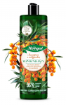 HERBAPOLi tugevdav &scaron;ampoon palsamiga astelpaju + must r&otilde;igas + valgud 400 ml