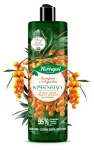 HERBAPOLi tugevdav &scaron;ampoon palsamiga astelpaju + must r&otilde;igas + valgud 400 ml