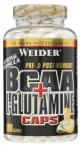 BCAA + L-glutamiini kapslid &ndash; 180 kapslit &ndash; Weider