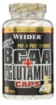 BCAA + L-glutamiini kapslid &ndash; 180 kapslit &ndash; Weider