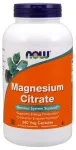 Magnesium Citrate, 400mg - 240 vcaps - NOW Foods