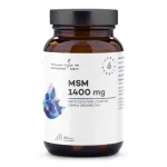 AURA HERBALS MSM Organic Sulfur 1400 mg - toidulisand 60 kapslit