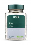 Tsink, 15 mg &ndash; 240 tabletti &ndash; Holland & Barrett