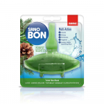 SANO Bon WC ripats 5in1 v&auml;rvimine 55g Green Fore